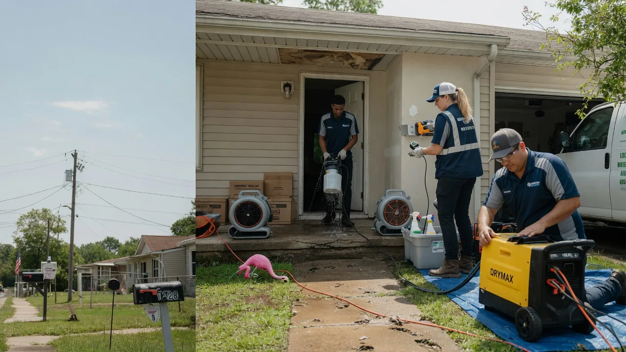 Storm Damage Water Removal in Markham, TX near me